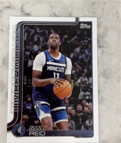 2025-26 Topps #109 Naz Reid — front
