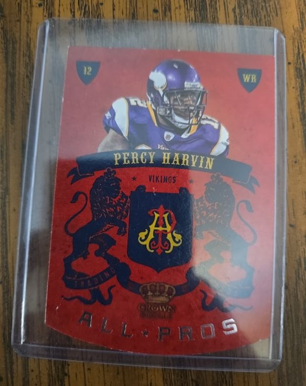 2010 Panini Crown Royale #15 Percy Harvin All Pros — front