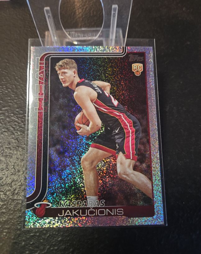 2025-26 Topps #220 Kasparas Jakucionis — front