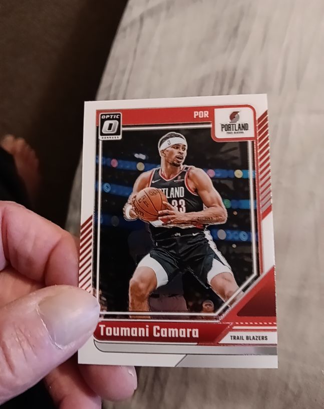 2024-25 Donruss Optic #113 Toumani Camara — front
