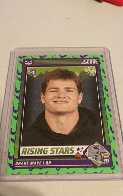 2024 Panini Score-A-Treat #17 Drake Maye — front