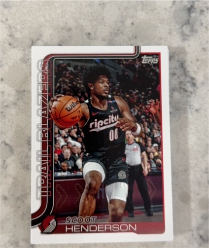 2025-26 Topps #122 Scoot Henderson — front