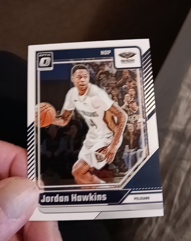 2024-25 Panini Donruss Optic #68 Jordan Hawkins — front