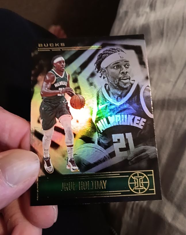 2020-21 Panini Illusions #102 Jrue Holiday — front