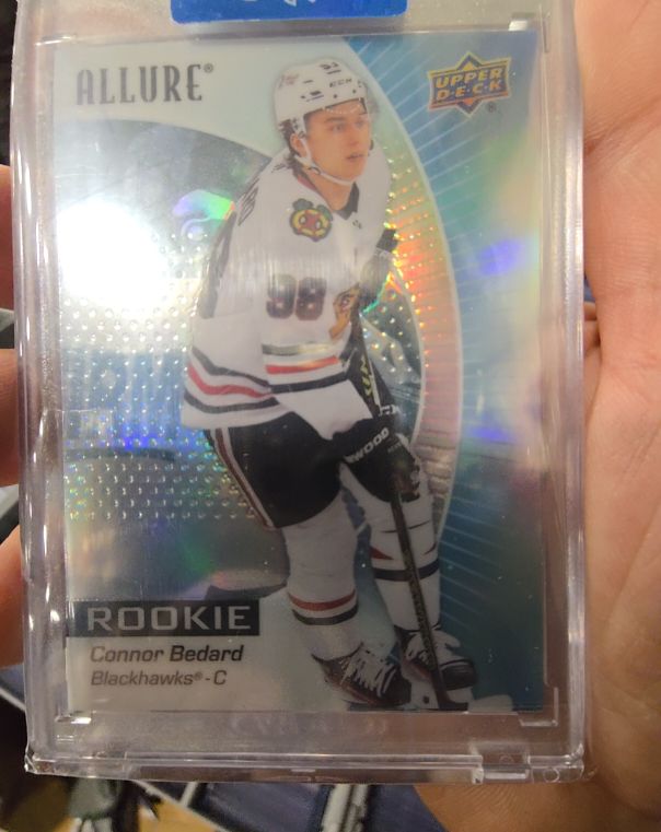 2023-24 Upper Deck Allure #102 Connor Bedard Rookie — front