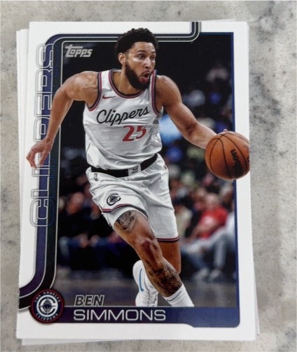 2025-26 Topps #147 Ben Simmons — front