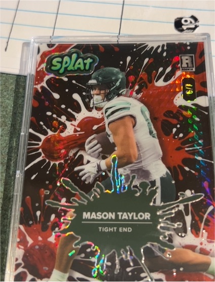 2025 Wild Card Splat Mason Taylor — front