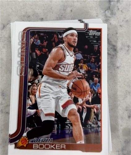 2025-26 Topps #156 Devin Booker — front