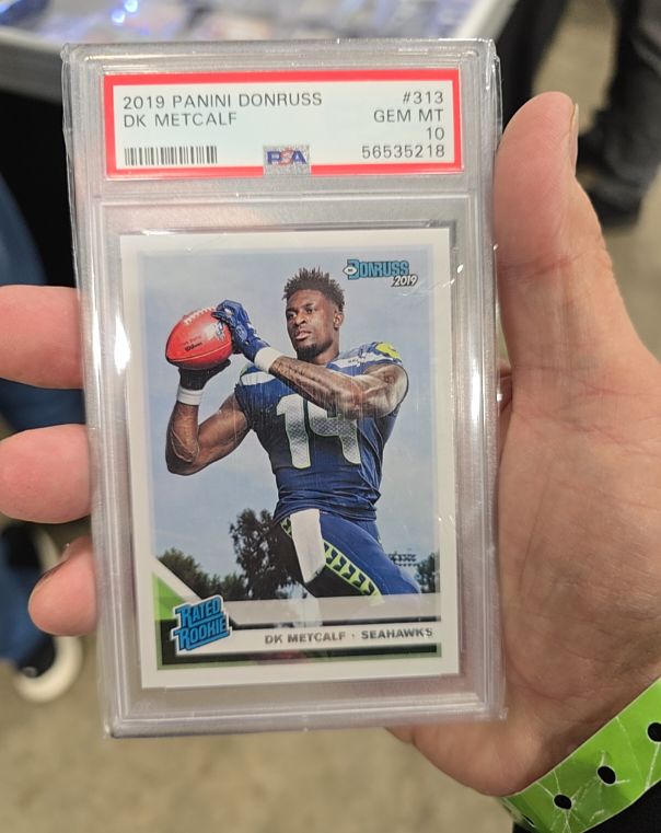 2019 Panini Donruss #313 DK Metcalf — front