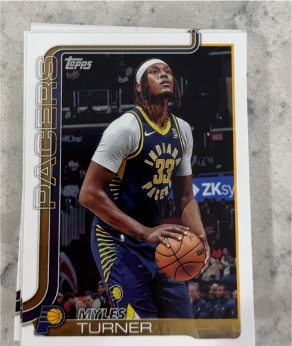 2025 Topps #49 Myles Turner — front