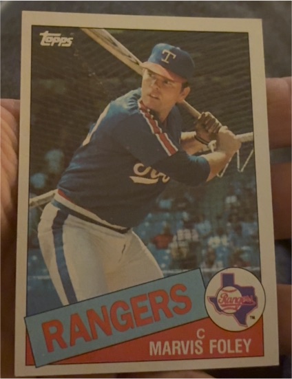 1985 Topps #621 Marvis Foley — front