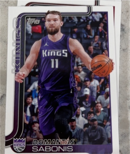 2025-26 Topps #167 Domantas Sabonis — front