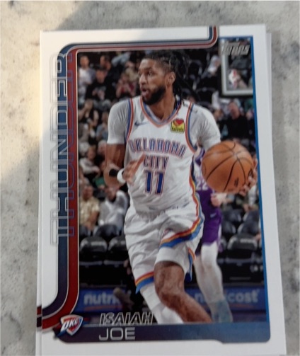 2025-26 Topps #121 Isaiah Joe — front