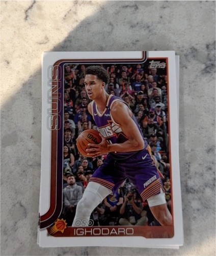 2025-26 Topps Basketball #160 Oso Ighodaro — front