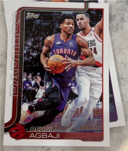 2025-26 Topps #247 Ochai Agbaji — front