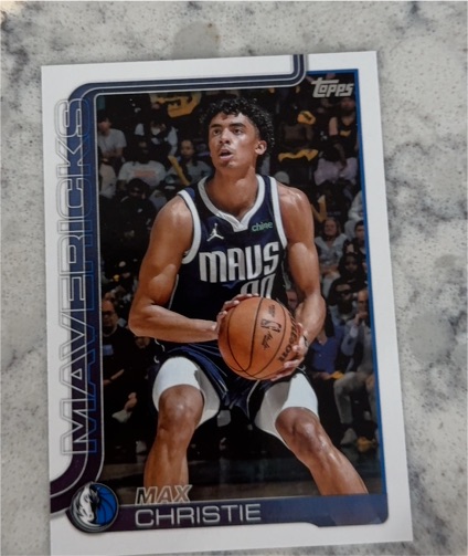 2025-26 Topps #174 Max Christie — front