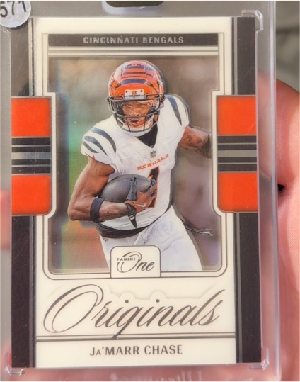 2024 Panini One Originals #OO-JCE Ja'Marr Chase — front