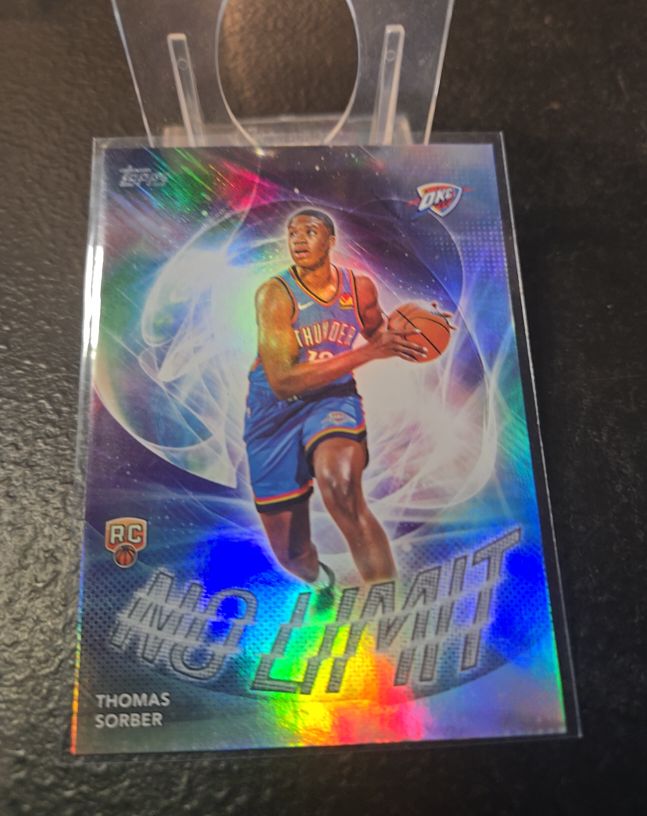 2025-26 Topps Basketball No Limit #NL-15 Thomas Sorber — front