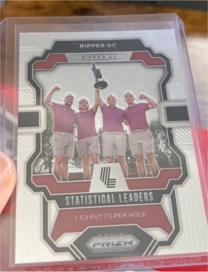 2024 Panini Prizm LIV Golf #92 Ripper GC Statistical Leaders — front