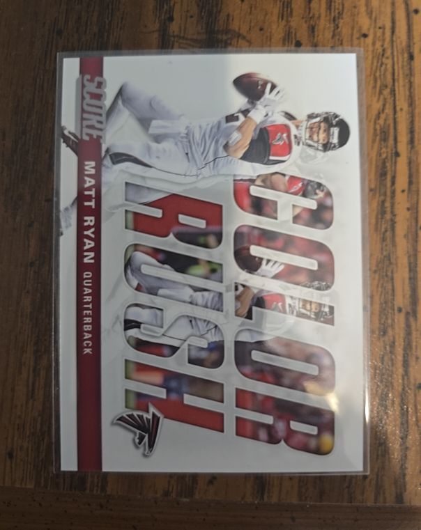 2017 Panini Score Color Rush #8 Matt Ryan — front