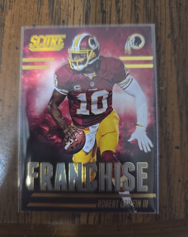 2014 Score #F19 Robert Griffin III Franchise — front