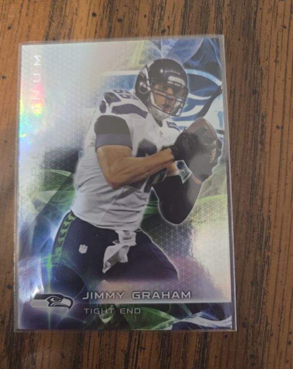 2015 Topps Platinum Jimmy Graham — front