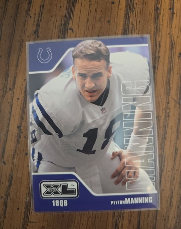 2002 Upper Deck XL #180B Peyton Manning — front