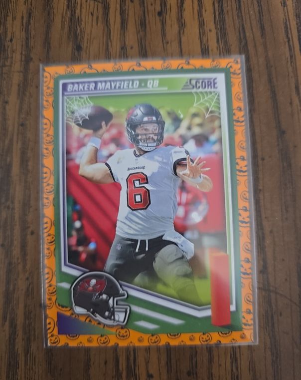 2025 Panini Score #213 Baker Mayfield — front