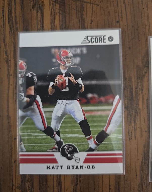 2012 Score #46 Matt Ryan — front