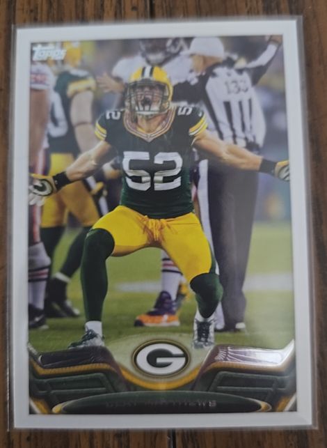 2013 Topps #221 Clay Matthews — front