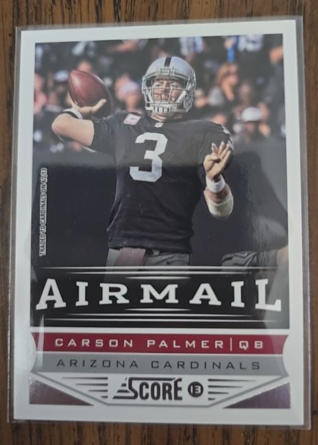 2013 Score #243 Carson Palmer — front