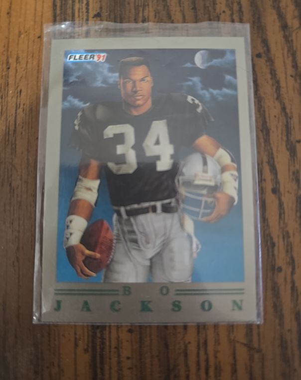 1991 Fleer Pro Visions #6 Bo Jackson — front