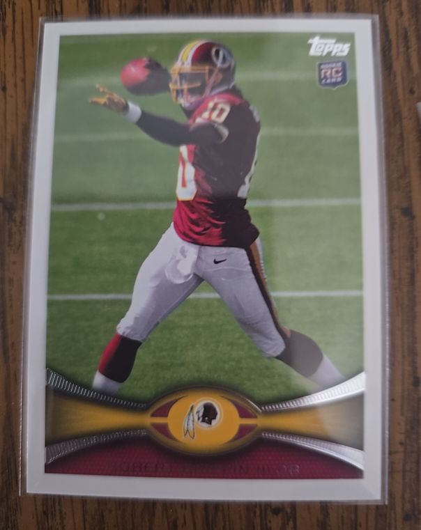 2012 Topps #340 Robert Griffin III — front