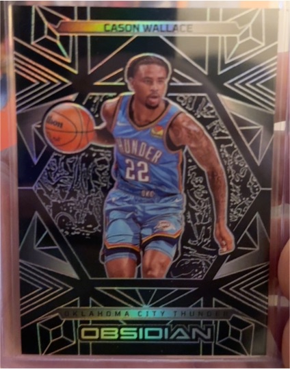 2024-25 Panini Obsidian #69 Cason Wallace — front