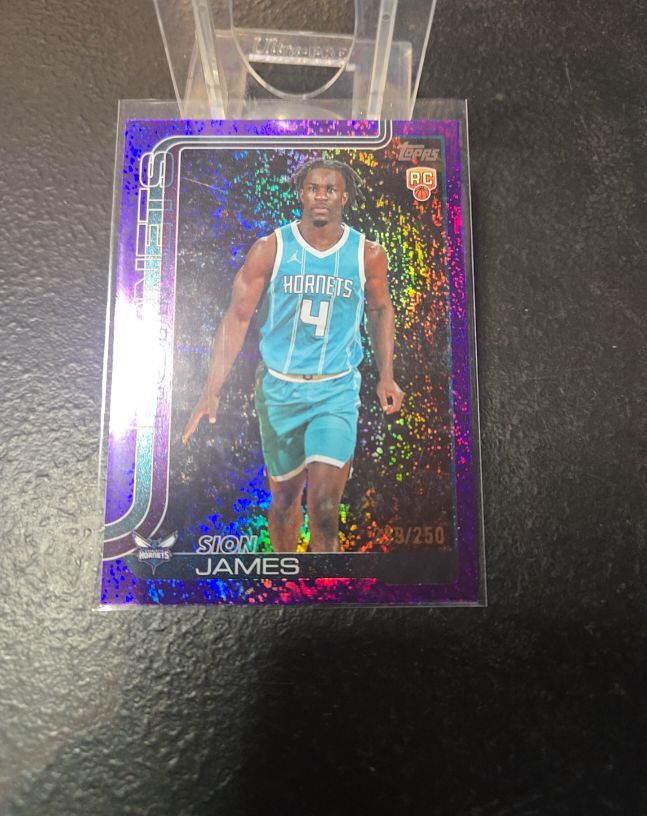 2025-26 Topps Basketball #233 Sion James — front