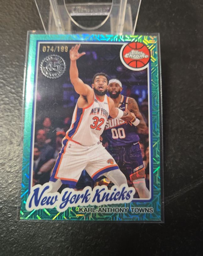 2025-26 Topps Chrome #TC-KT Karl-Anthony Towns — front
