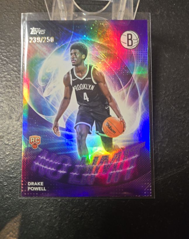 2025-26 Topps Basketball No Limit #NL-22 Drake Powell — front