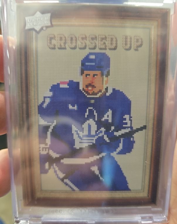 2024 Upper Deck #CU-1 Auston Matthews Crossed Up — front