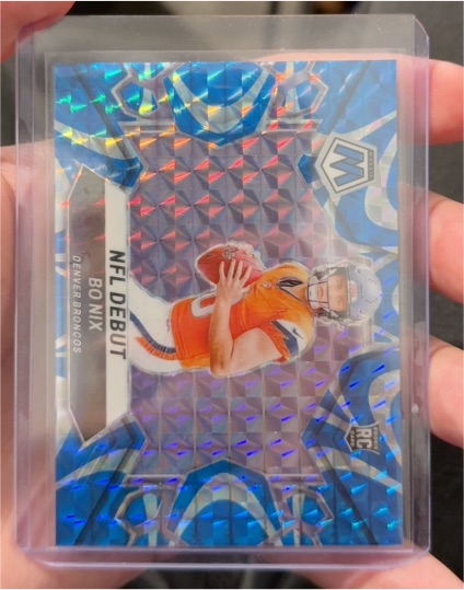 2024 Panini Mosaic NFL Debut #271 Bo Nix — front