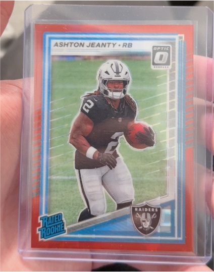 2025 Panini Donruss Optic #305 Ashton Jeanty — front