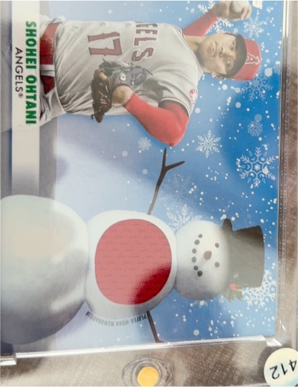 2021 Topps Holiday #WRCSO Shohei Ohtani — front