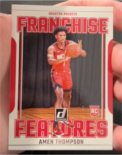 2023-24 Donruss #26 Amen Thompson Franchise Features — front