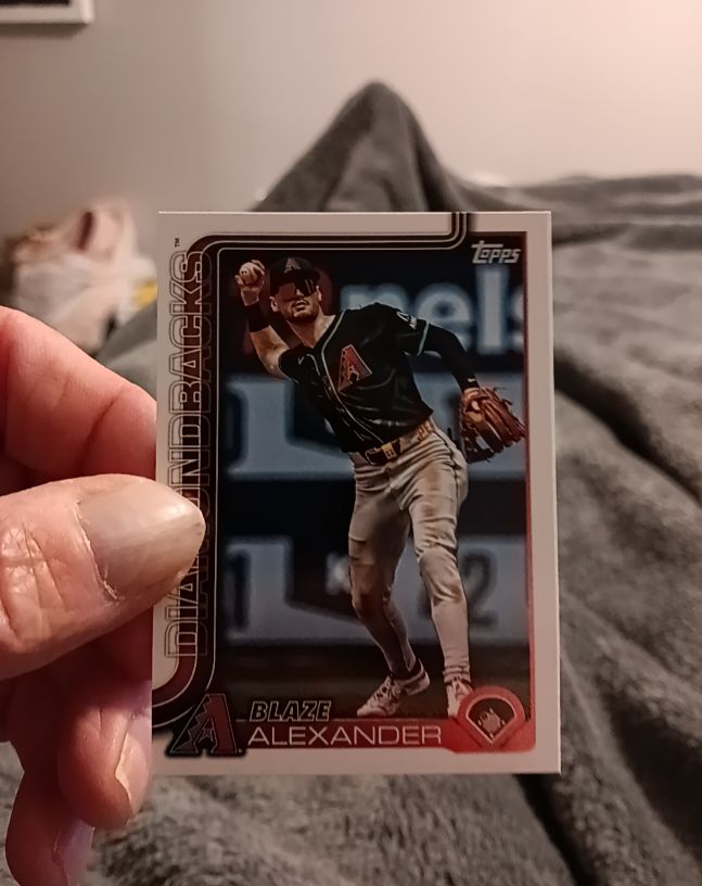 2025 Topps Series 2 #499 Blaze Alexander — front