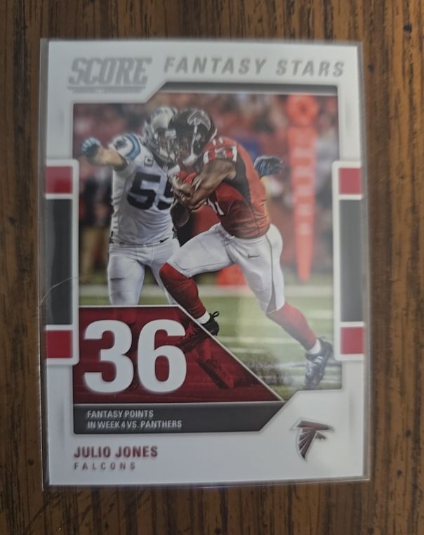 2017 Score #4 Julio Jones Fantasy Stars — front