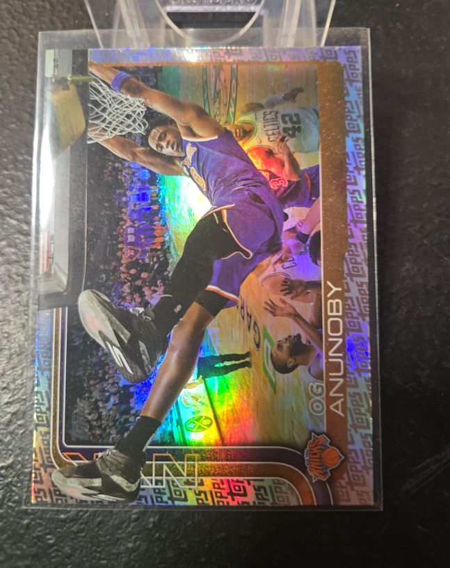 2025-26 Topps #15 OG Anunoby — front