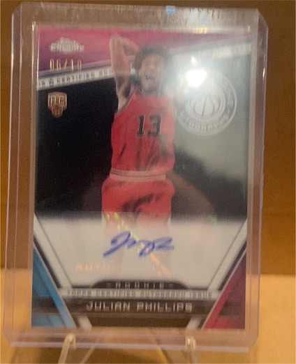 2023-24 Topps Chrome Certified Rookie Autograph #CRA-JP Julian Phillips — front