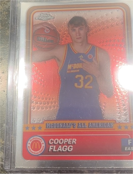 2024 Topps Chrome McDonald's All American #78 Cooper Flagg — front