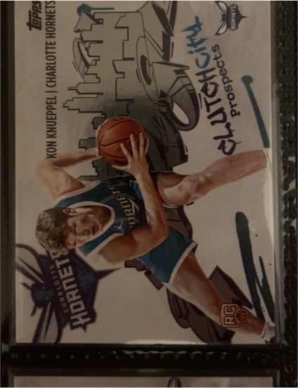 2025 Topps #CC-4 Kon Knueppel Clutch City Prospects Rookie Card — front
