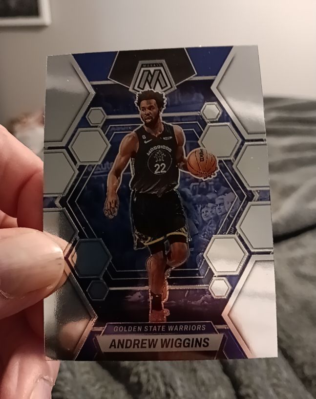 2022-23 Panini Mosaic #40 Andrew Wiggins — front