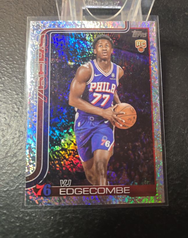 2025-26 Topps #203 VJ Edgecombe — front